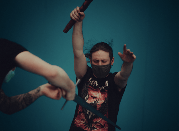 The film set in the front yard: Pale Raven Pictures prevails despite&nbsp;pandemic